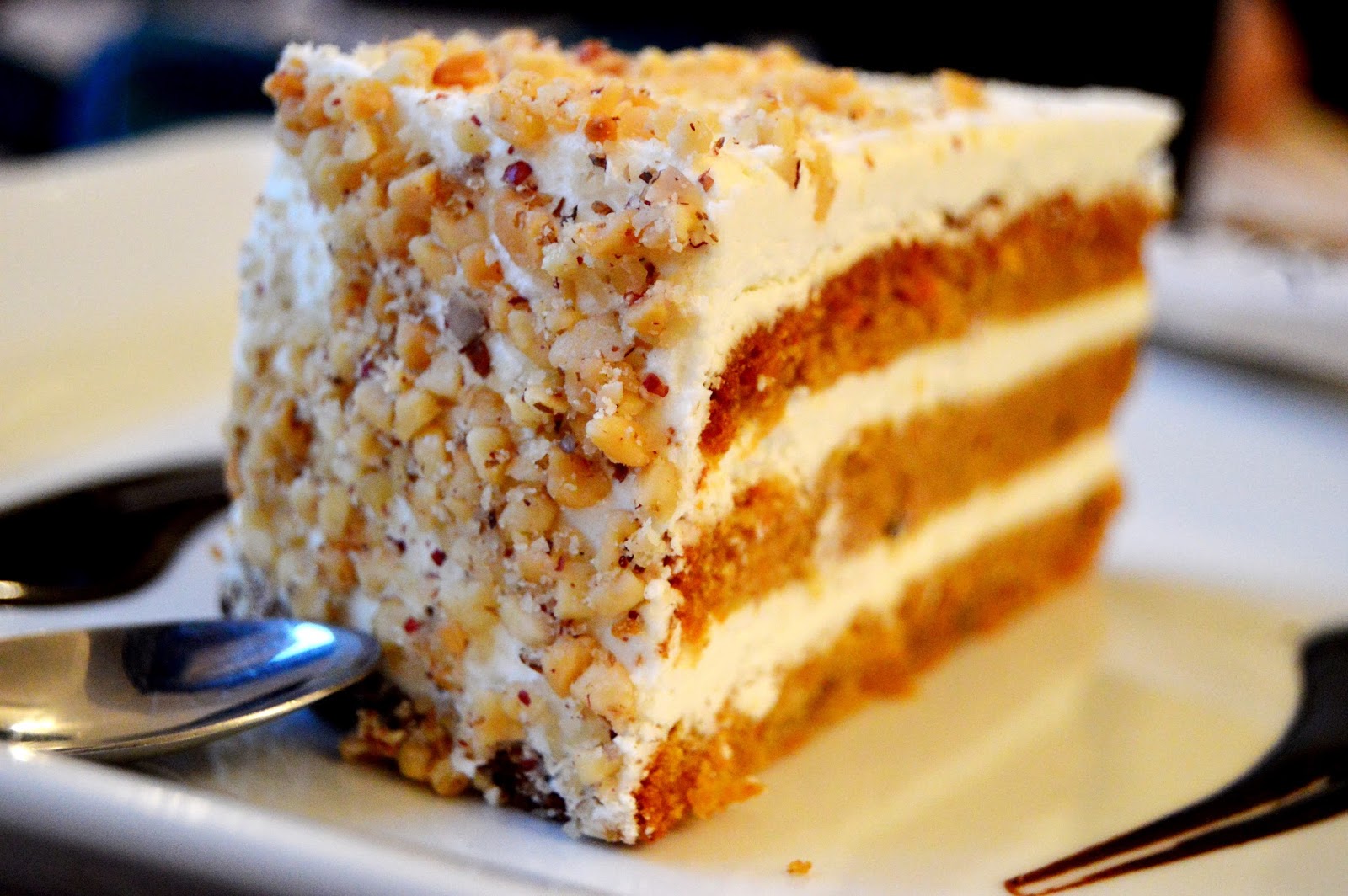 Felie de tort de morcovi